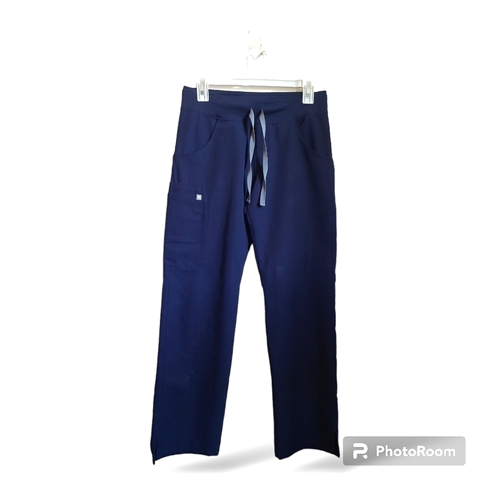 Figs Navy Kade Cargo Scrubs XS